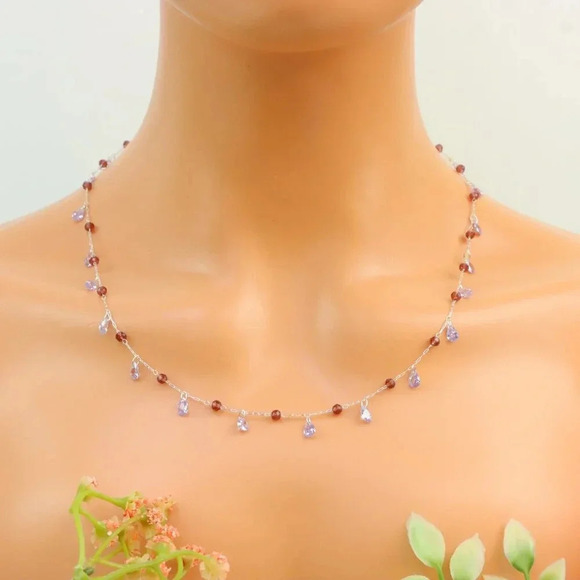 "New Beautiful Design Necklace Chain for Women/Girls, Gift, N784 - Picture 8 of 10